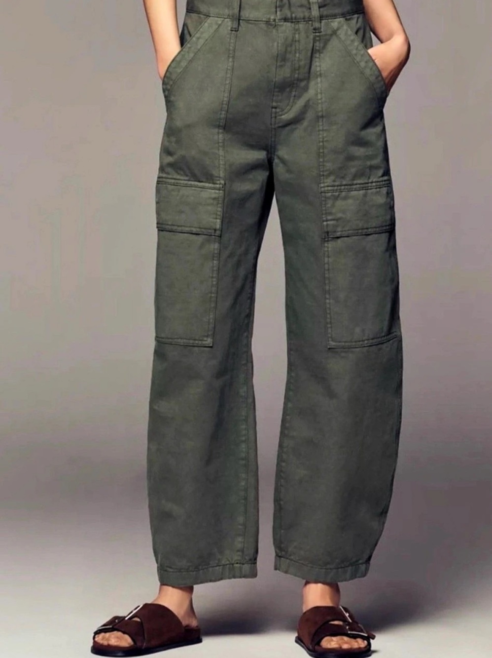 NWT Sanctuary Olive Green Cargo Pants Size 30